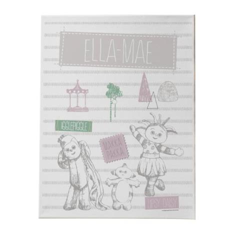 Personalised In The Night Garden Magic Garden Canvas £14.99